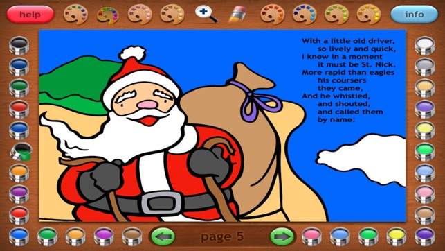 Coloring Book 31 The Night Before Christmas(圖2)-速報App