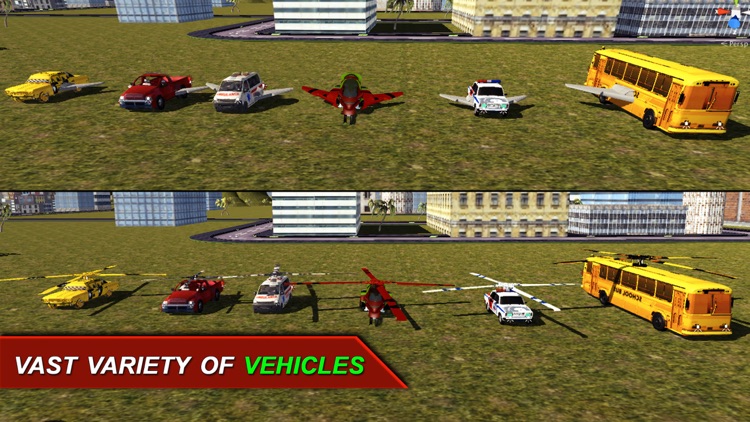 Flying Motor Bike Stunt 3D; Futuristic Simulator screenshot-4