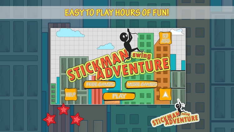 Stickman Swing Adventure - Endless Rope Game screenshot-3