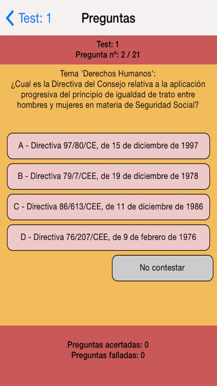 Policia Nacional Test Examenes screenshot-3