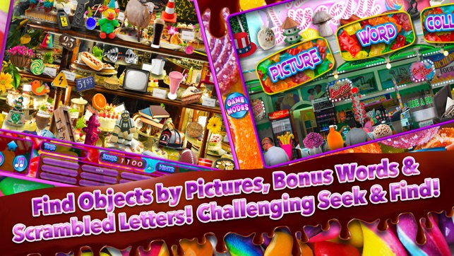 Hidden Objects Candy Chaos & Dessert Food Object(圖3)-速報App