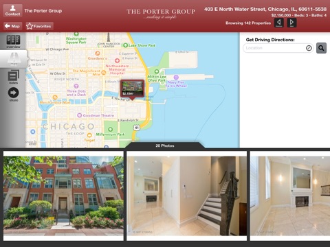 The Porter Group Real Estate for iPad screenshot 3