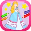 Princess fairy coloring sheets pages