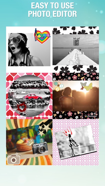 Coloragram - Layout And Post Entire Photo With Awesome Background.