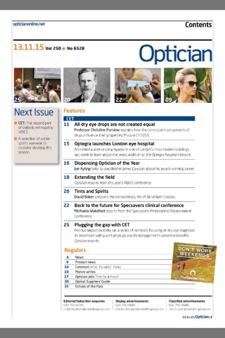 Optician Magazine screenshot 2