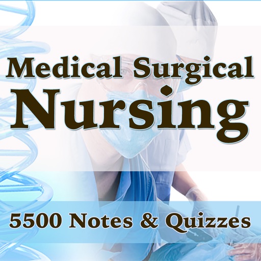 Medical-Surgical Nursing-5500 Flashcards Study Notes, Terms & Exam Prep icon
