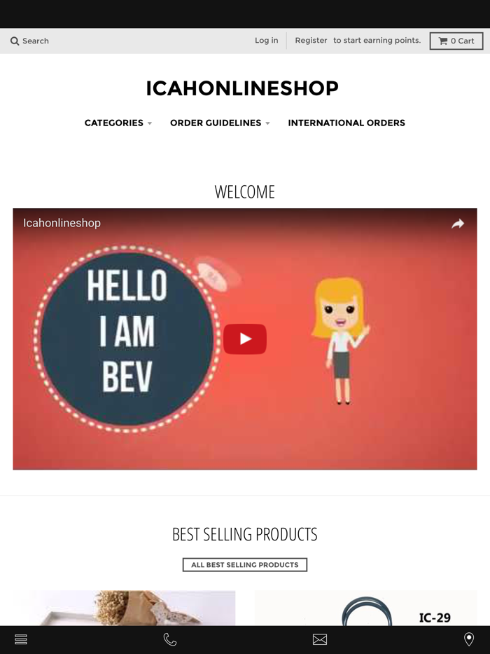 Icahonlineshop