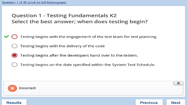 ISTQB Foundation Practice Exam(圖1)-速報App