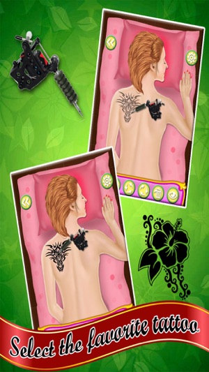 Back Tattoo Designer - Girls Tattoo Games(圖2)-速報App