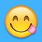 App Icon for Emoji 3 PRO - Color Messages - New Emojis Emojis Sticker for SMS, Facebook, Twitter App in Brazil IOS App Store