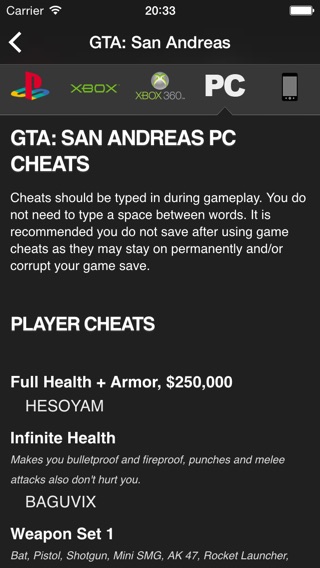 Cheats for GTA - for all Grand Theft Auto gamesのおすすめ画像3