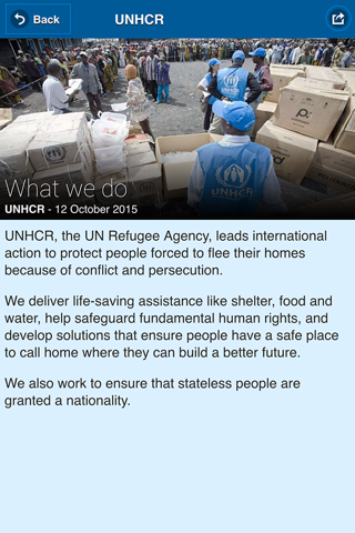 UNHCR MAPP screenshot 3