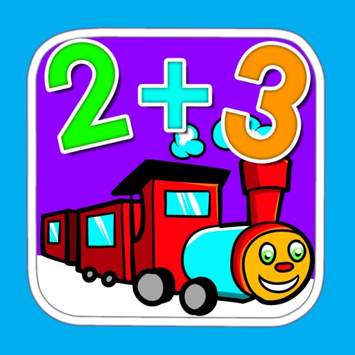 Easy Cool Math Kids Learning Train Version Games Icon