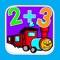 Easy Cool Math Kids Learning Train Version Games