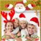 This app helps you create beautiful looking Christmas photos in few seconds and share them with your friends and family via Facebook, Email and Twitter