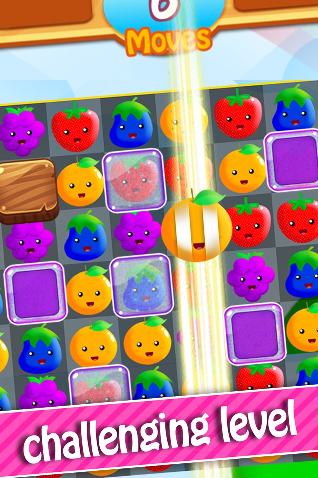 Fruit Splash Matcher – New Cute Fruits Puzzle Match 3 Game for Family screenshot 2