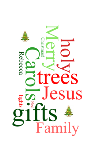 Christmas WordCloud Maker Free(圖1)-速報App