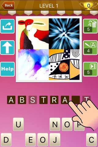 4 Pictures 1 Word Plus Free - What's The Coloring Beauty Pics Mean? screenshot 3