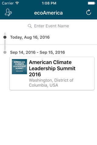 ecoAmerica Events screenshot 2