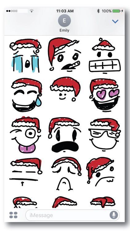 Simple Christmas Emoji screenshot-4