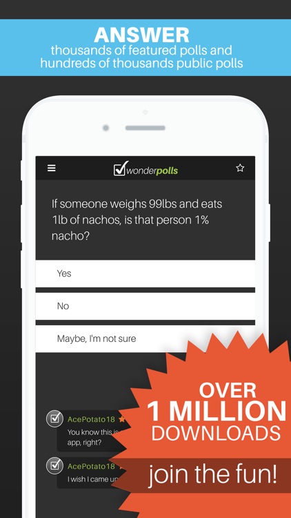 Wonder Polls: Question Everything! Free