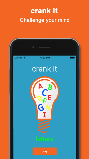 Crank It! - Letters - Brain Teaser