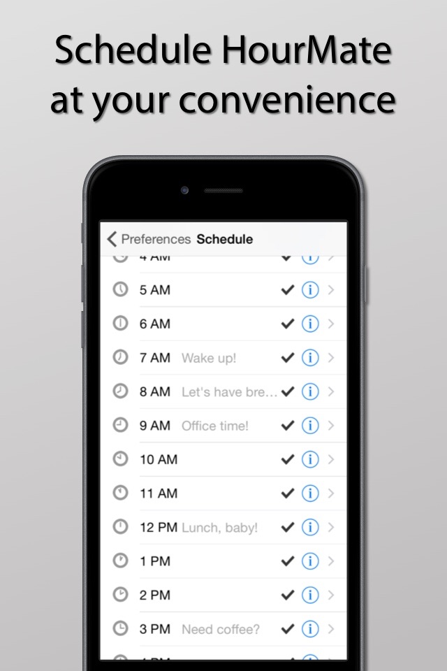 HourMate - Hourly Chime & Time Reminder for Keeping Track of Your Precious Hours screenshot 3
