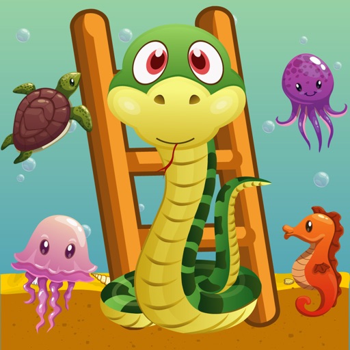 Snake and Ladder Heroes  Aquarium Free Game iOS App