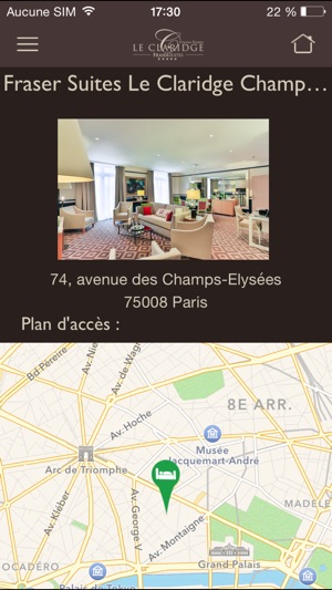 Fraser Suites Le Claridge Champs-Elysées, Paris(圖2)-速報App