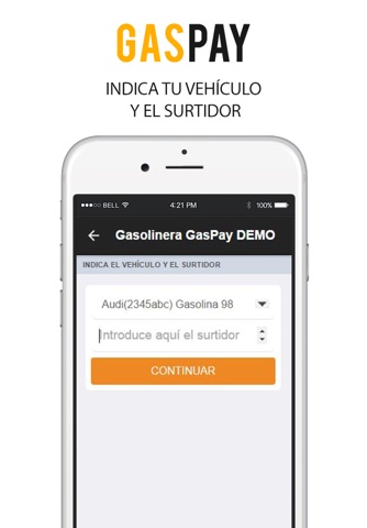 GasPay - paga rápido en gasolineras screenshot 2