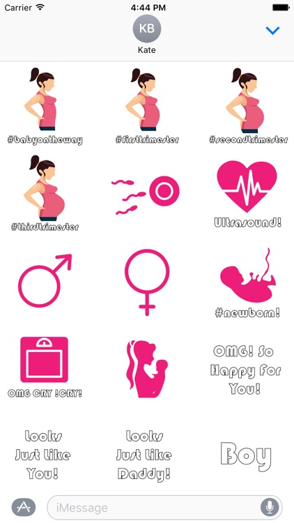 BabyBump-Pregnancy Stickers