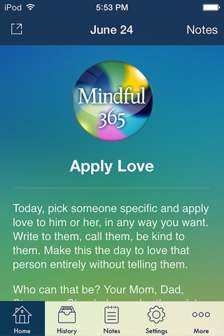 Mindful365 screenshot 2