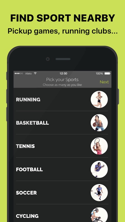 ATLETO #sporttogether screenshot-0