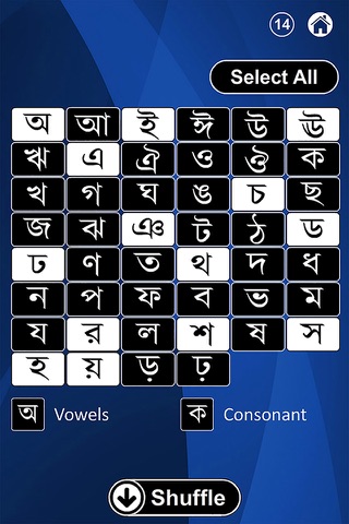 Bengali (Alphabets) Flash Cards screenshot 3