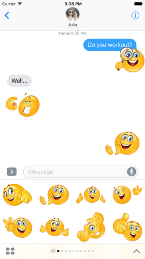 Funny Emojis Ultrapack for iMessage