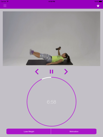 Dumbbell Abdominal Exercises and Workout Training screenshot 4