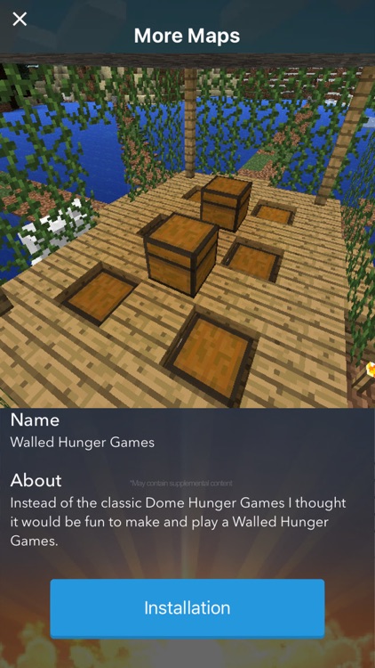 Maps The Hunger Games for Minecraft PE - The Best Maps for Minecraft Pocket Edition