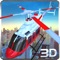 City Helicopter Air Ambulance 3D