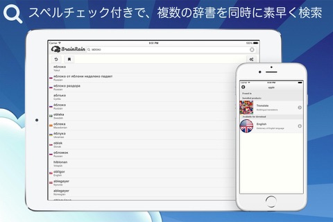 BrainRain multilingual dictionaries & thesaurus Offline screenshot 3