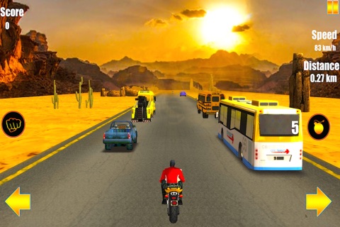 Chase The Traffic Moto screenshot 2