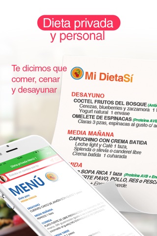 NutricionSAS Dieta Si screenshot 2
