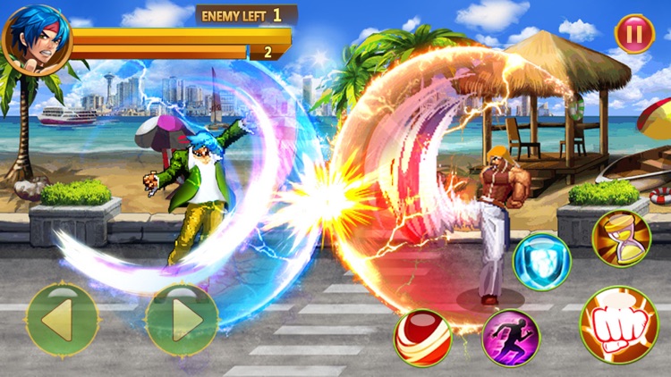 Street Fighting games:classic kungfu fighter game