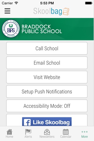 Braddock Public School - Skoolbag screenshot 4