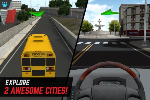 School Bus Simulator Drive 3D screenshot 3