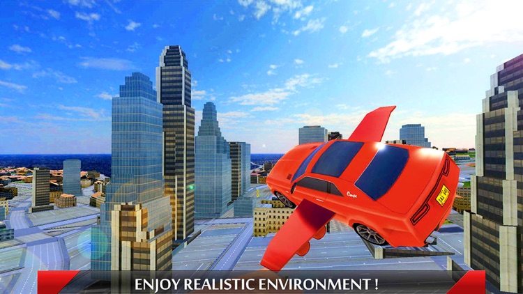 Flying Car Simulator 3D screenshot-3