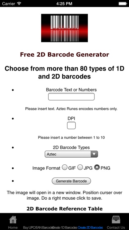 Barcodes-Now screenshot-3