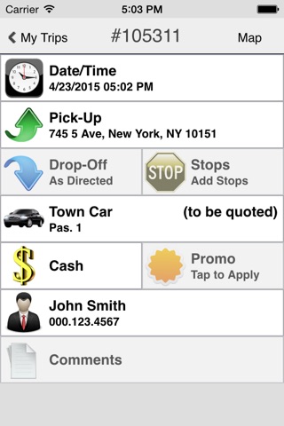 Outside's Car Service screenshot 4