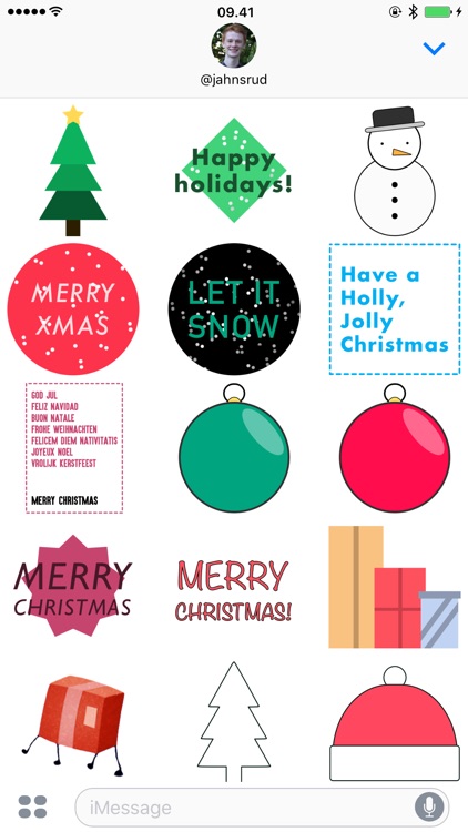 Christmas Stickers - Presents