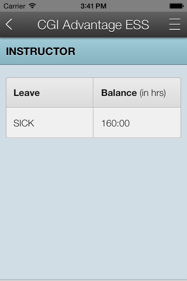 ESS Mobile Timesheet screenshot 4