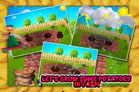 Potato Chips Factory – Bake snacks in this food cooking game for little chef screenshot 2